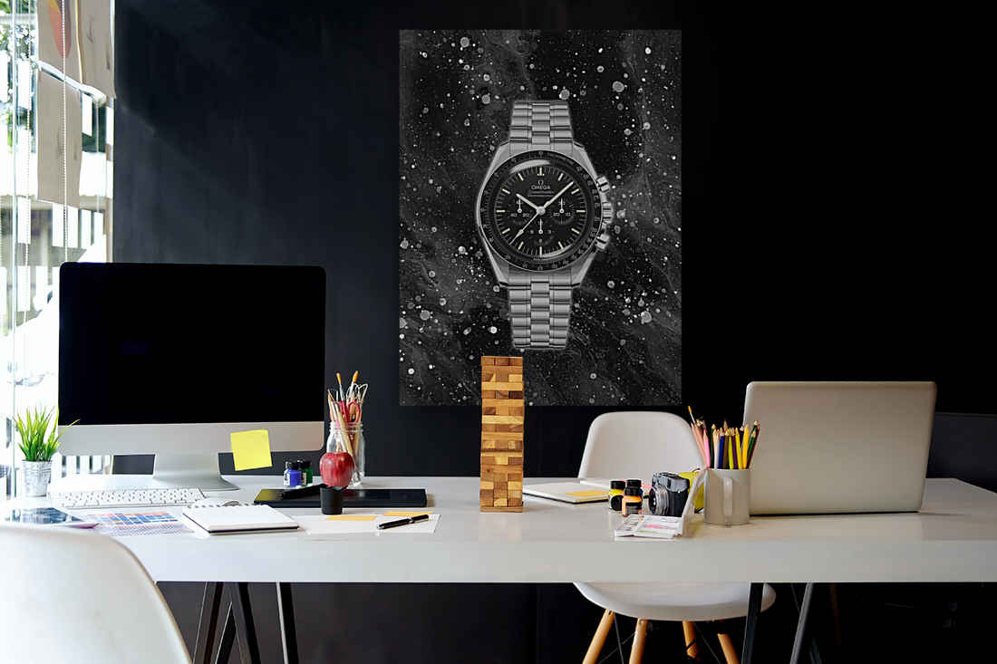 Omega Speedmaster Art