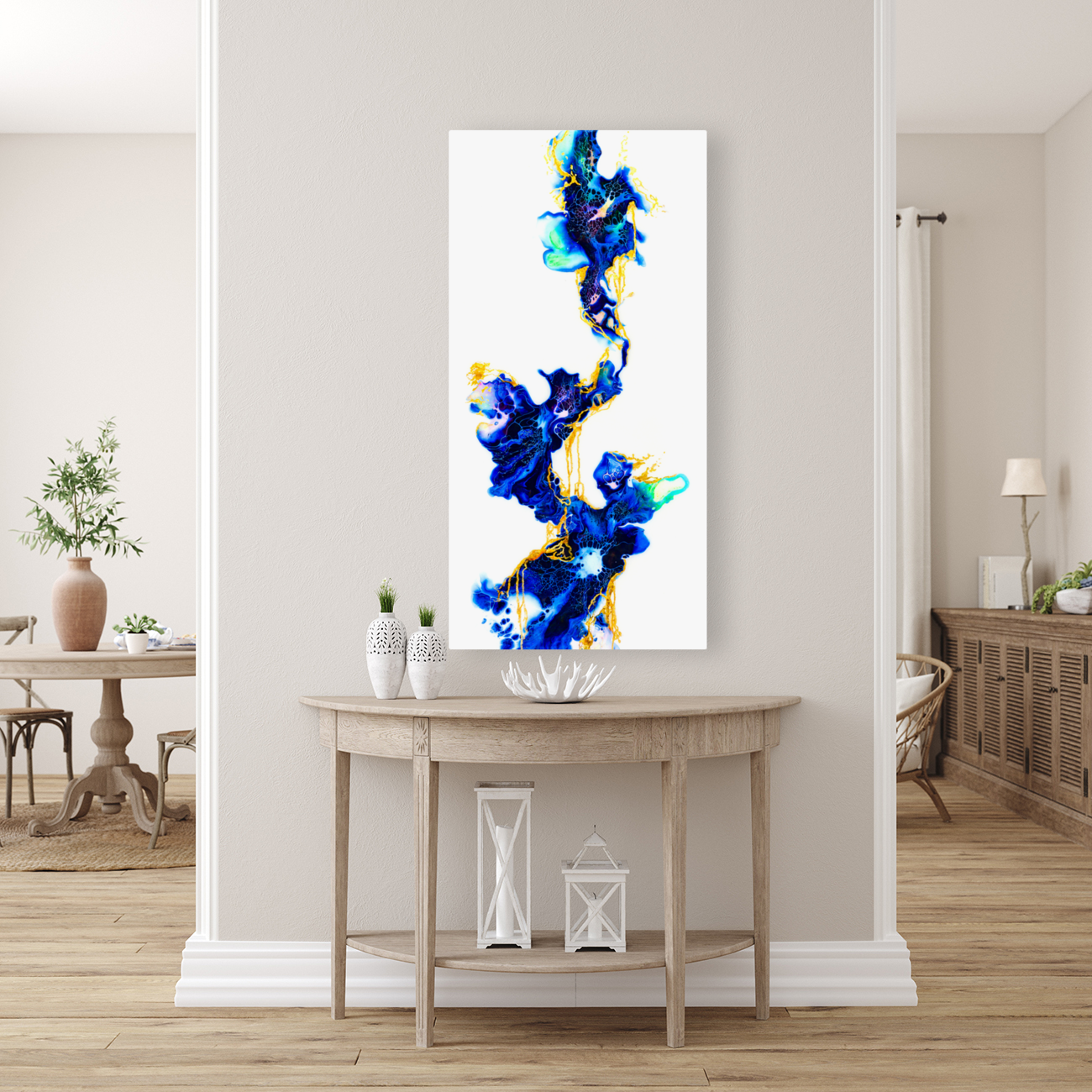 Moon Marble Art