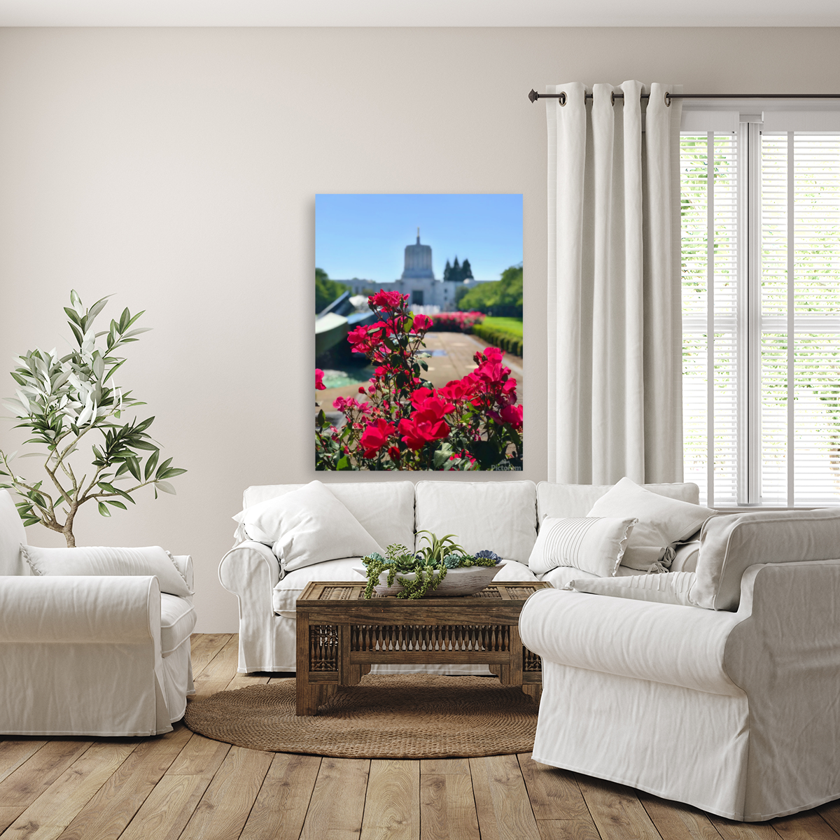 The Oregon Capitol Art