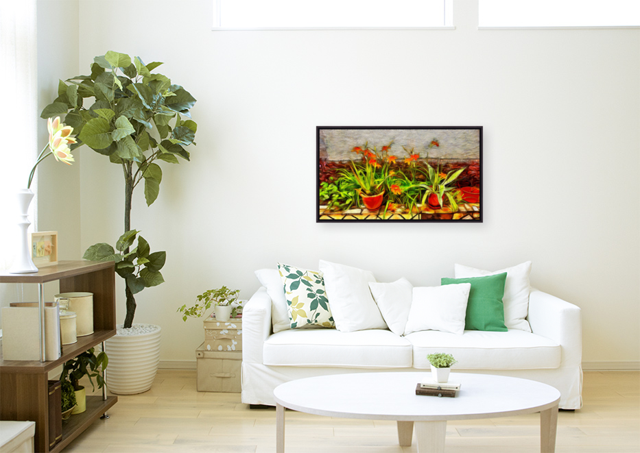 Orange Lilies Art