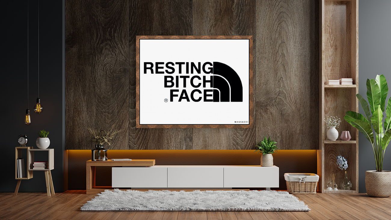 Resting Bitch Face Art