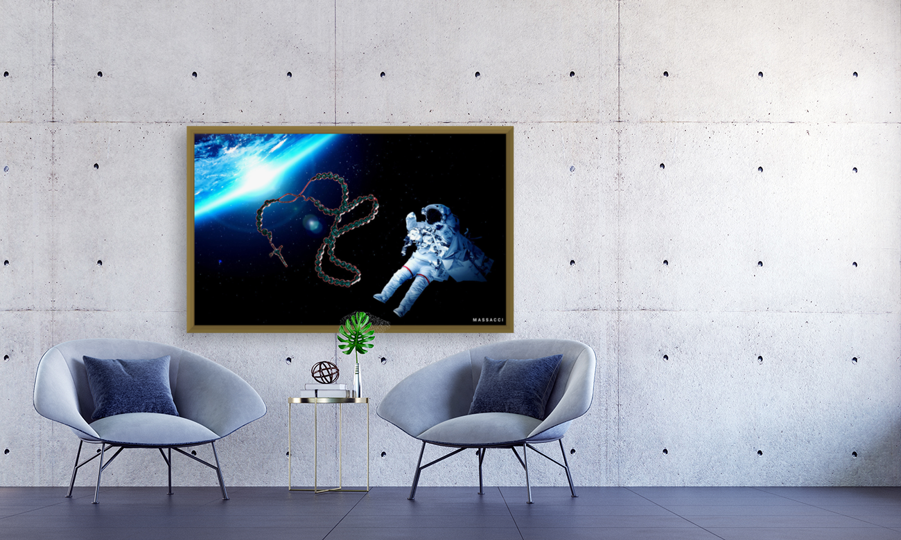Stuck in Space Art