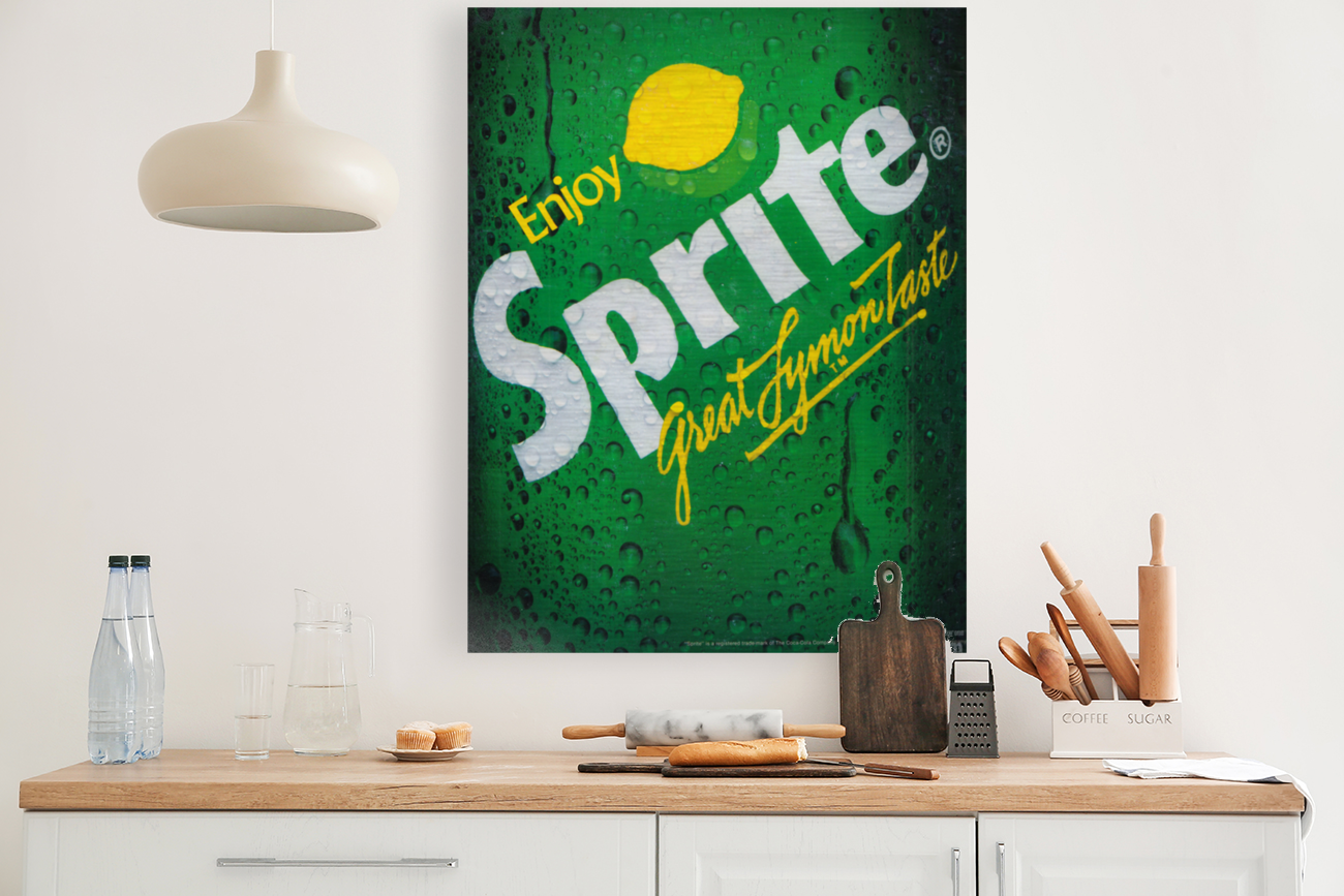1986 Sprite Ad Art