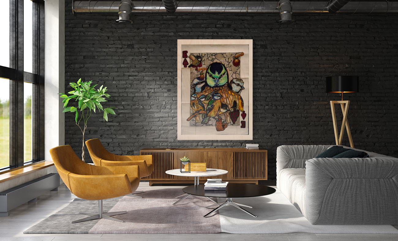 The Obvious Visitors Art