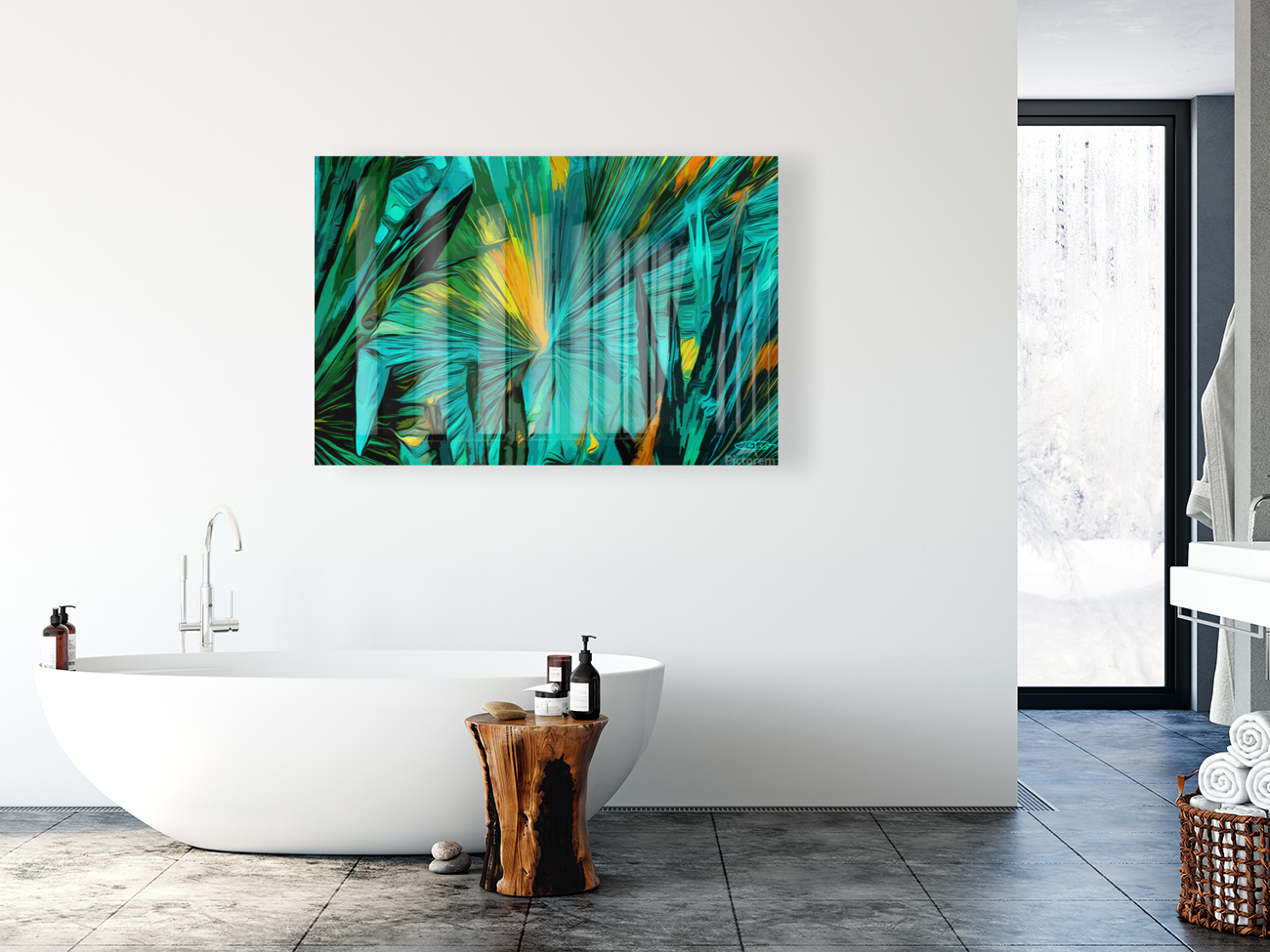 Tranquility in Motion Art