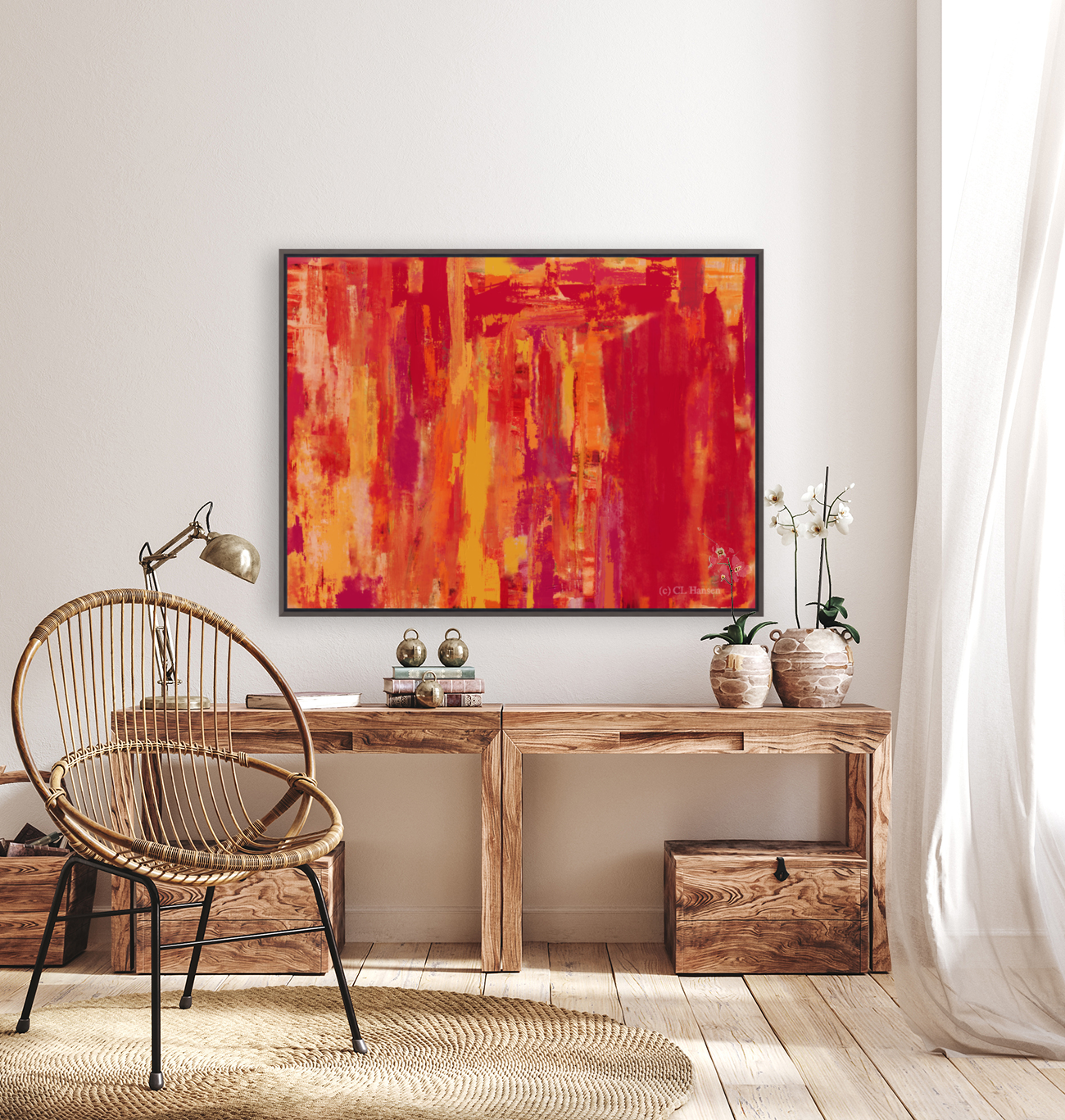 Dreaming in Red Art