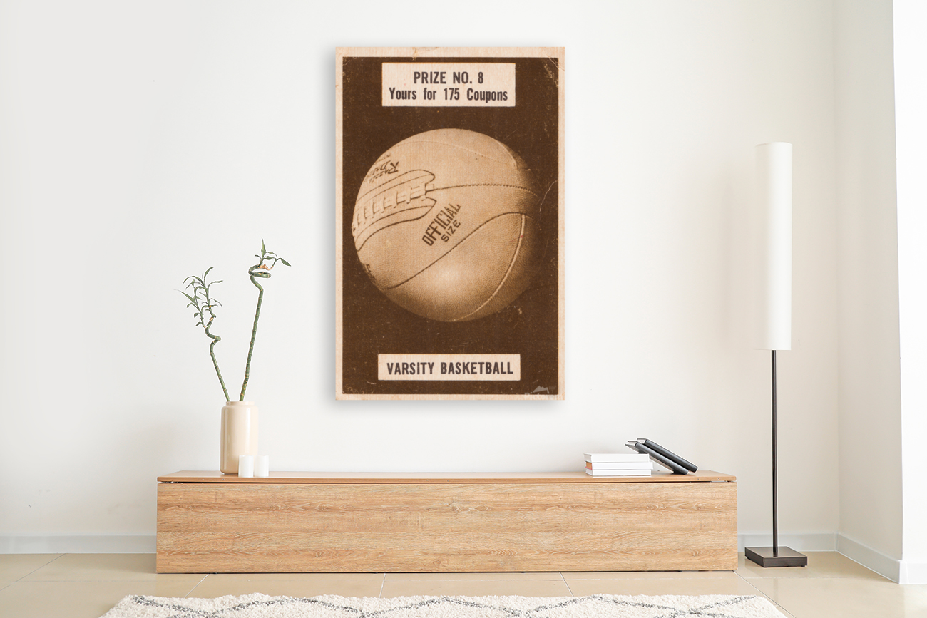 Prize Number Eight Varsity Basketball Art