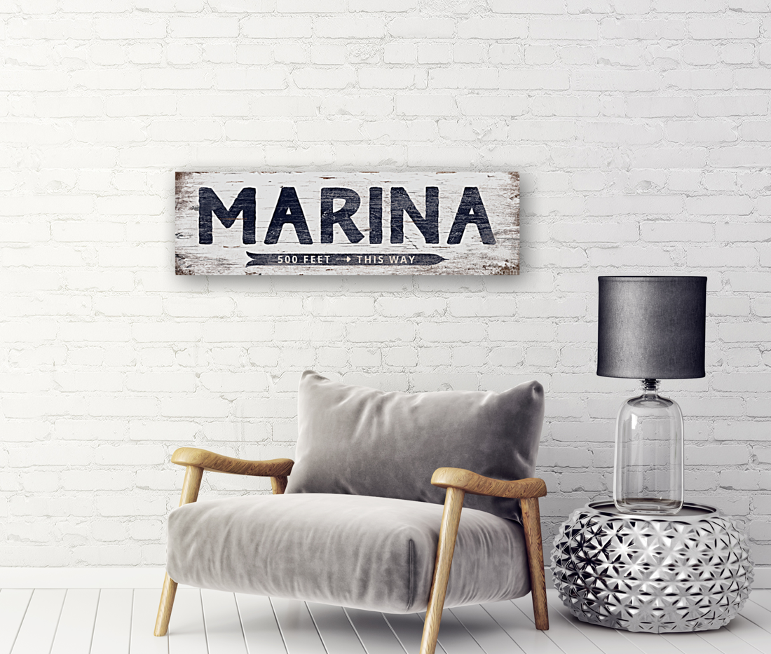 Marina Directional Art