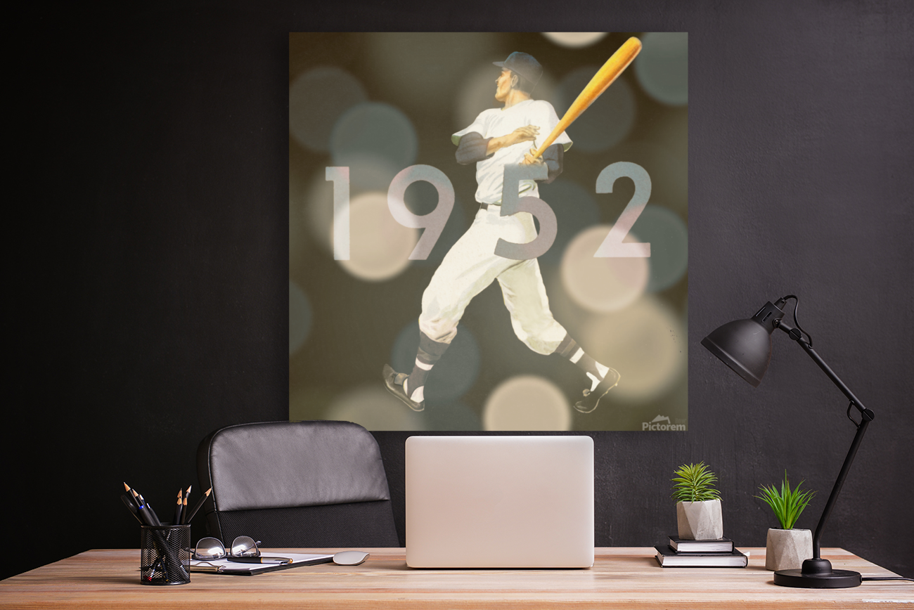 1952 Baseball Art Art