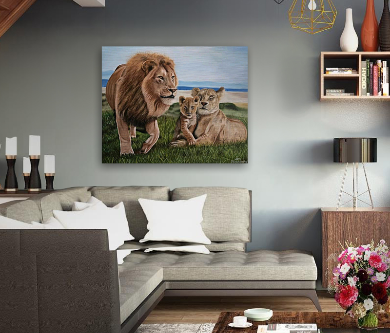 Lions Art