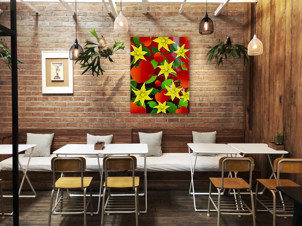 0020 00101   Tomatoes Art