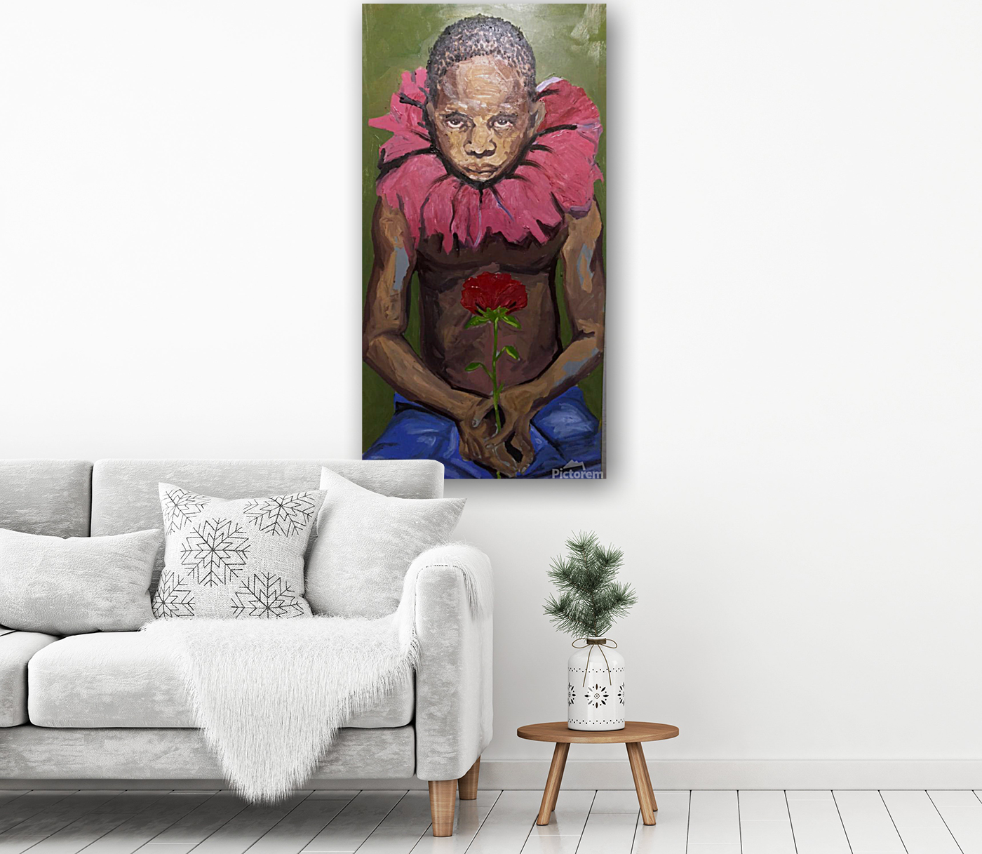 Rose Flower Art