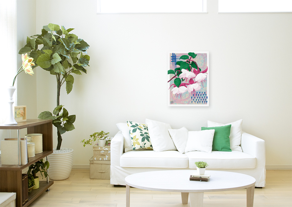 Fuchsia Art