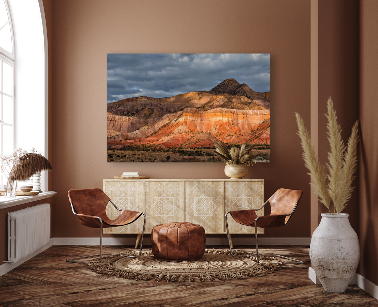 Storm above Ghost Ranch Mountain  Art