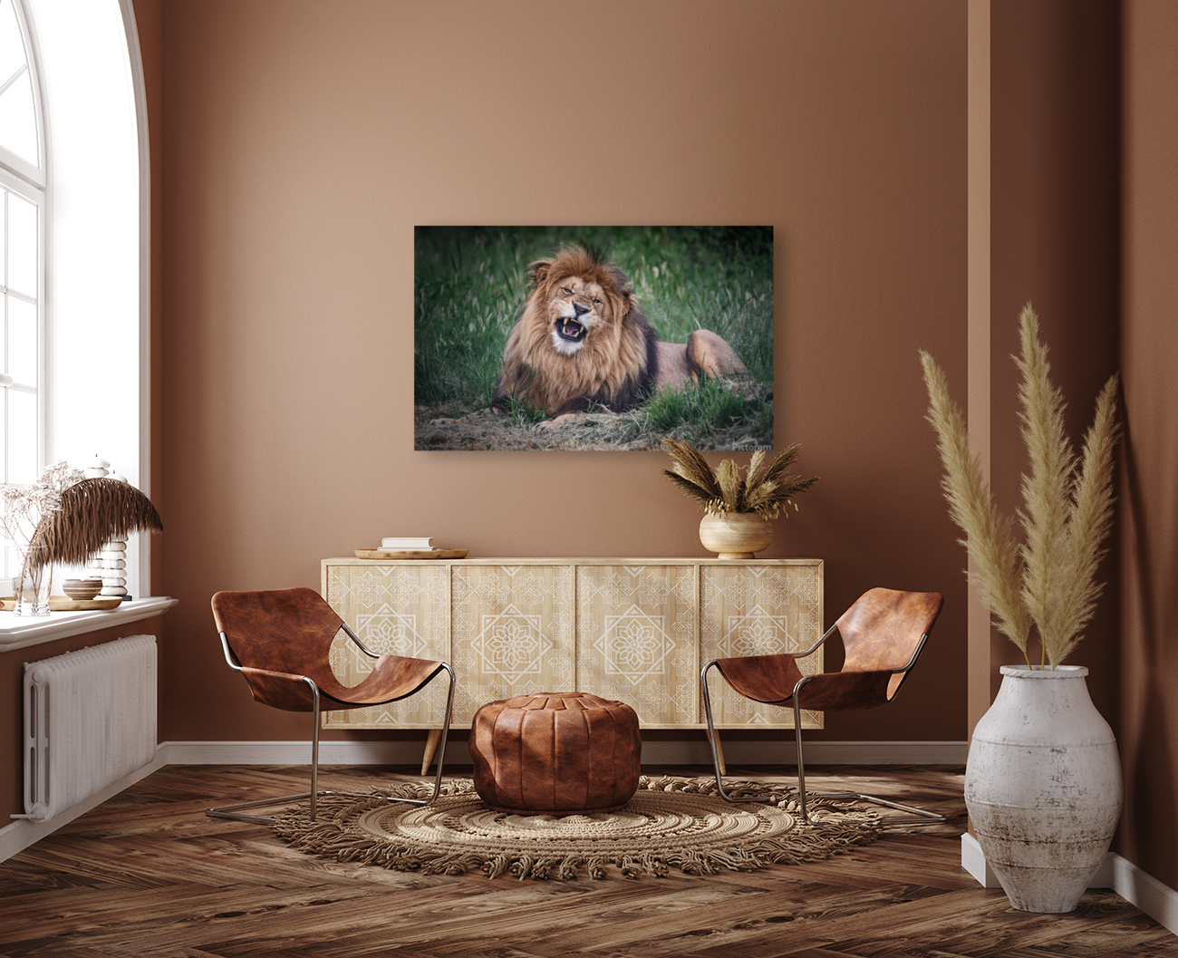 Lion roar Art