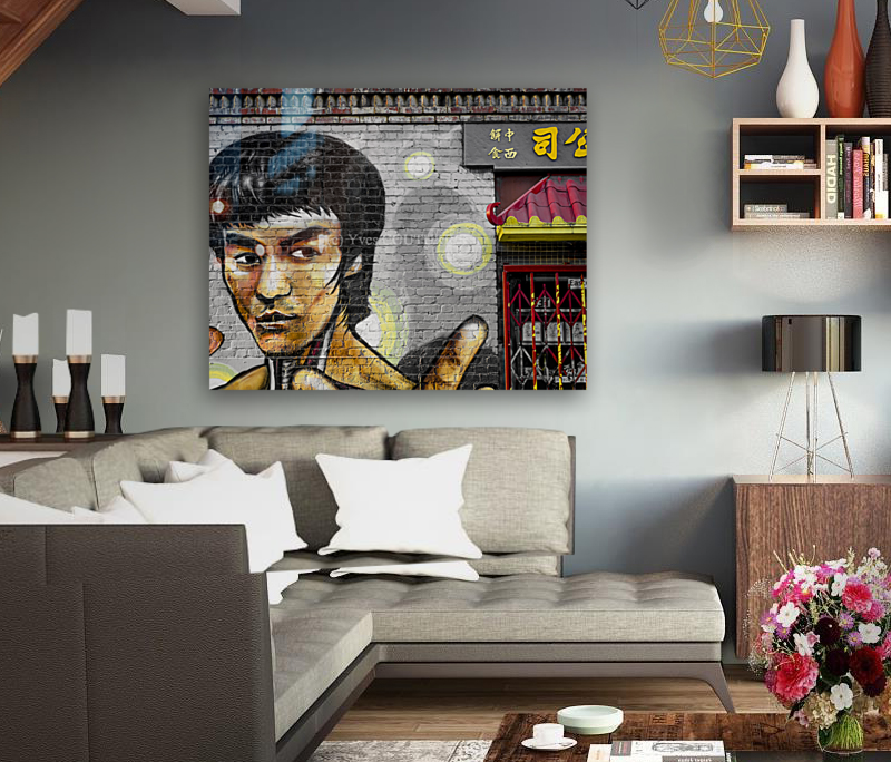Bruce lee graffiti  Art