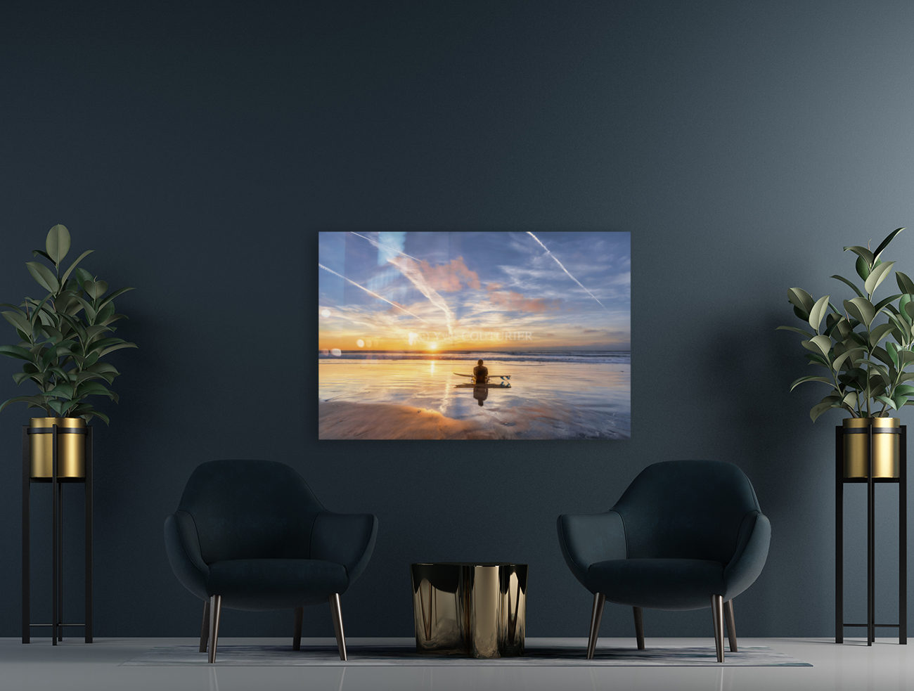 lone surfer Art