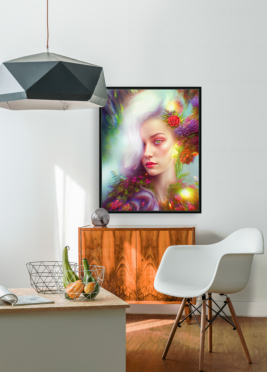 Charming Portrait III Art