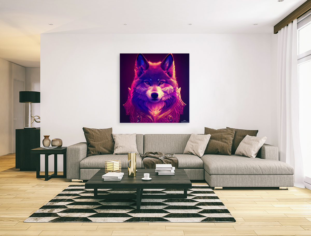 Majestic Wolf Art