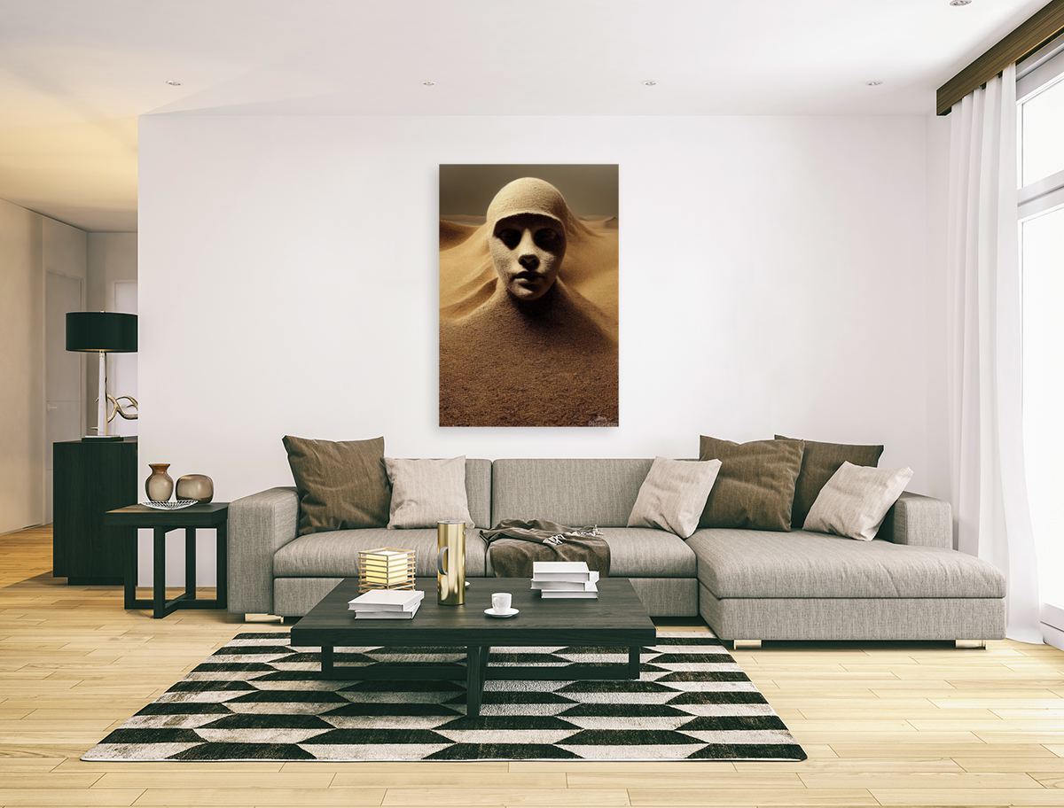 Sand Man Art