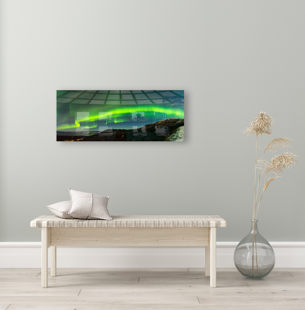 Aurora Over Eagle River Art