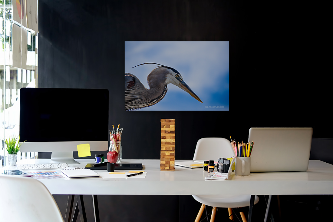 Grey Heron 103 Art
