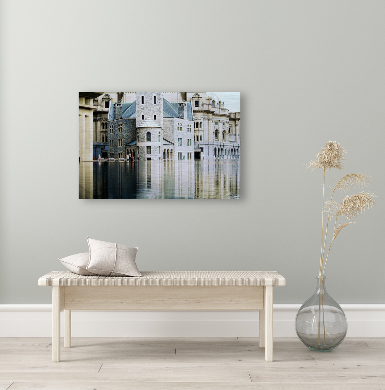 Boston Massachusetts Reflection Art