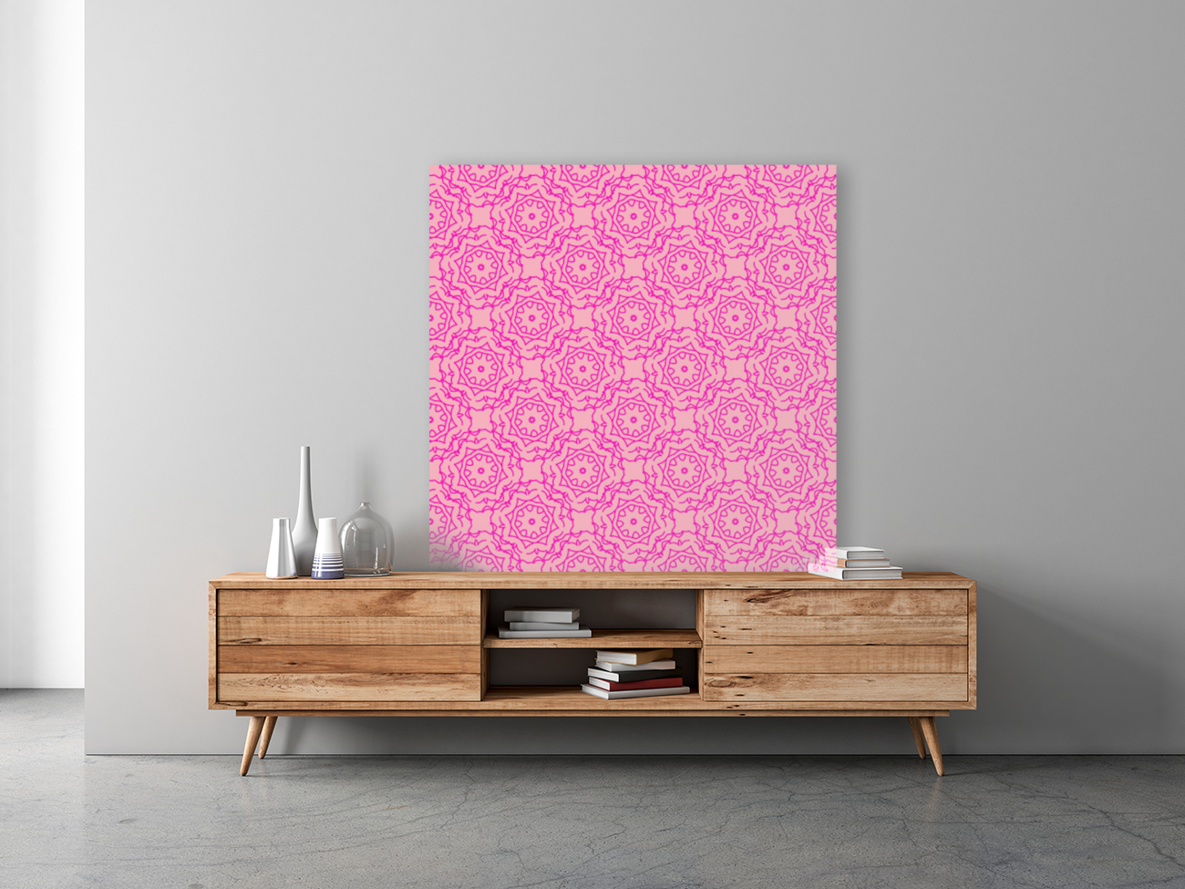 Pink Boho Art
