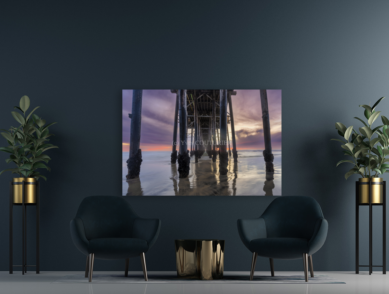the pier  oceanside Art