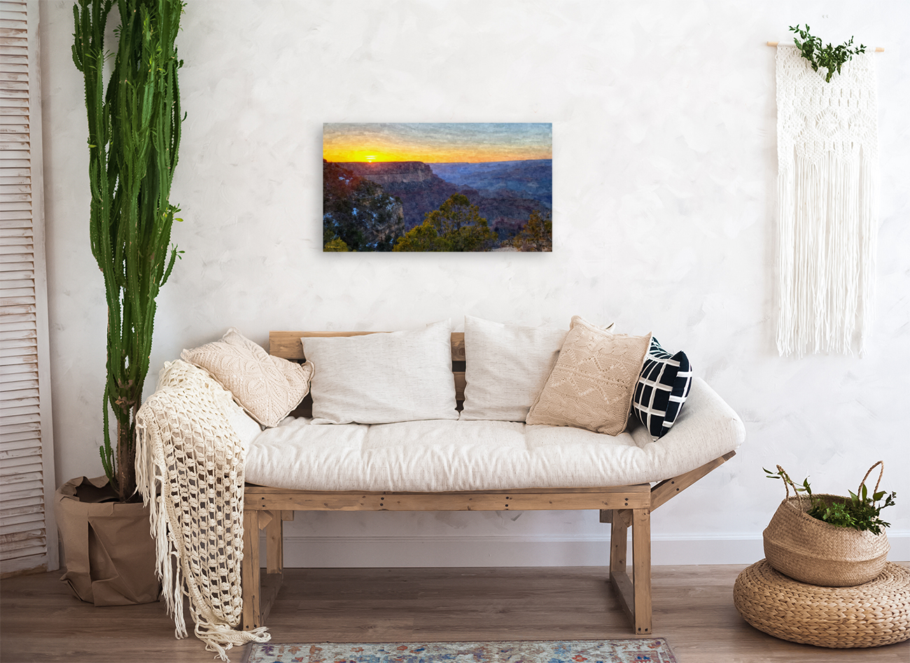 Grand Canyon Sunset Art