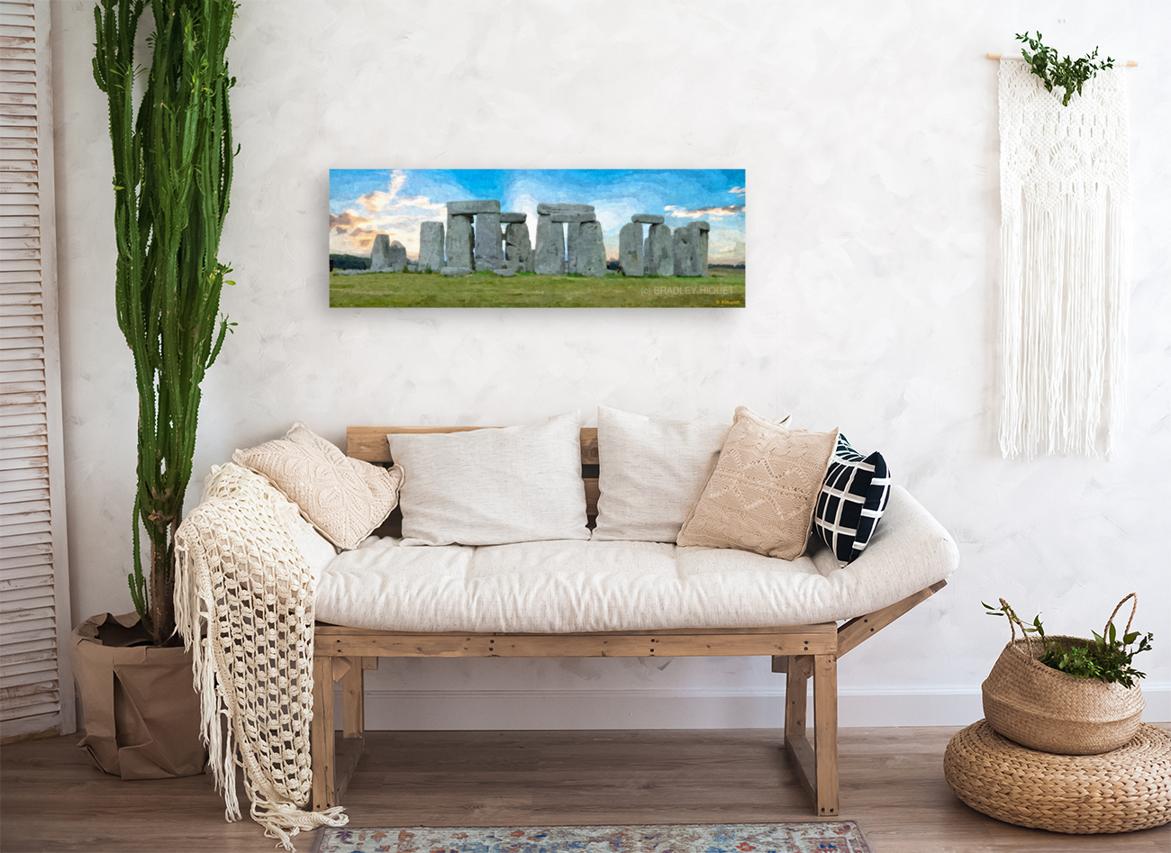 Stonehenge Panoramic Art