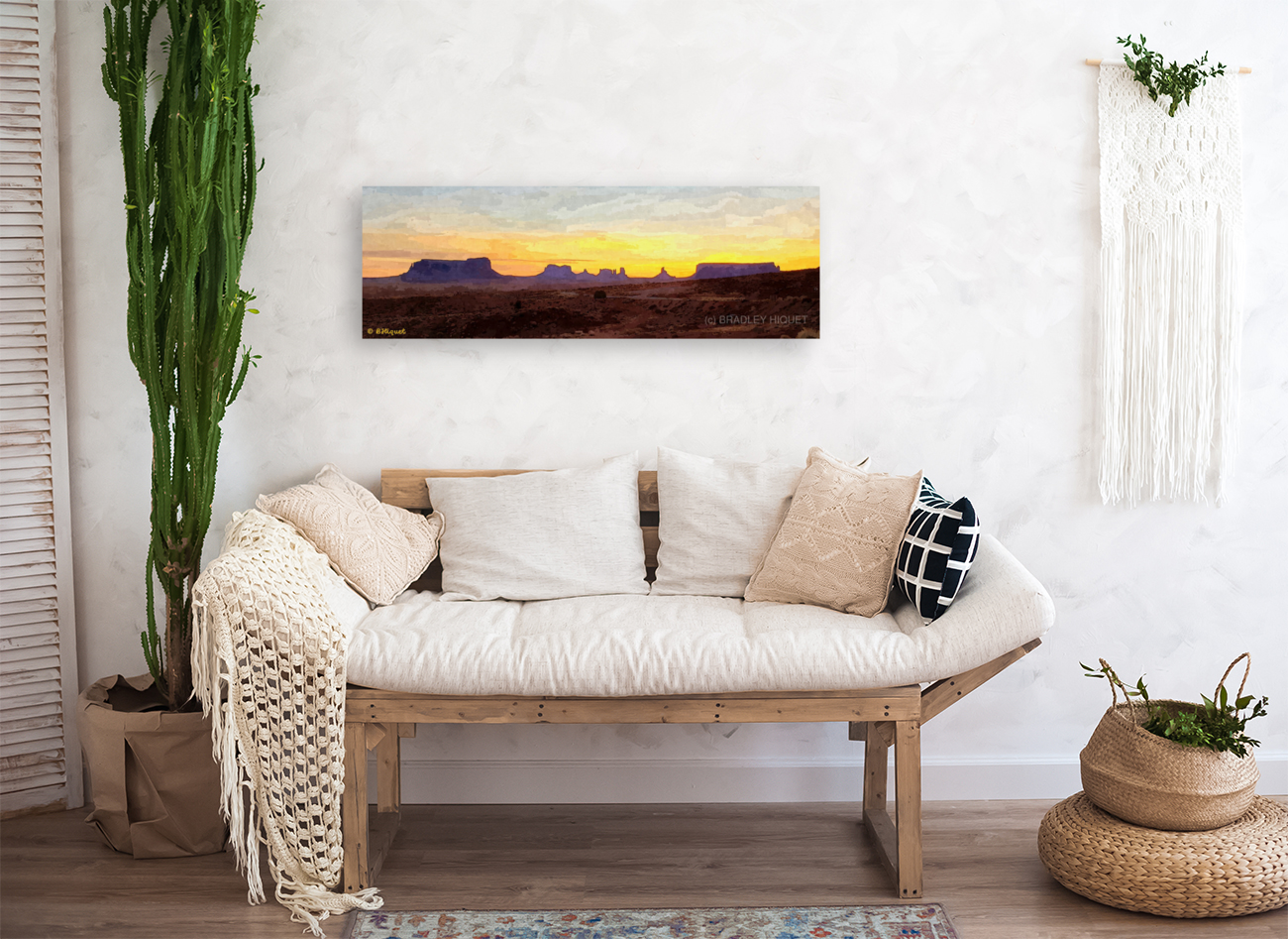 Monument Valley Sunset 2 Art