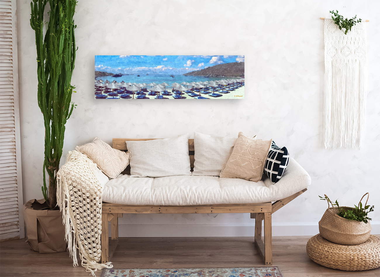 Mykonos Beach Art