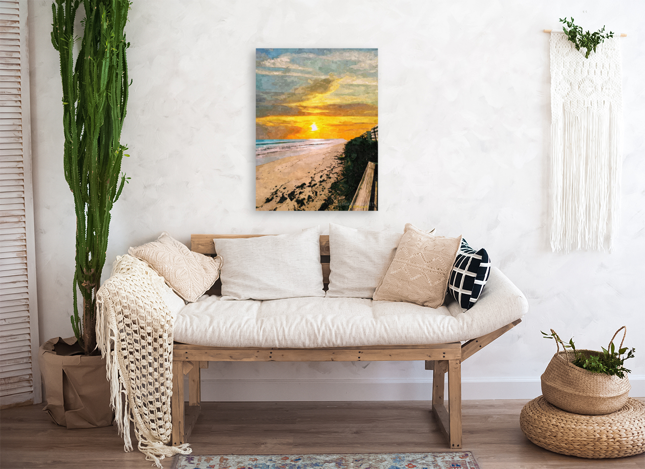 Beach Sunrise 2 Art