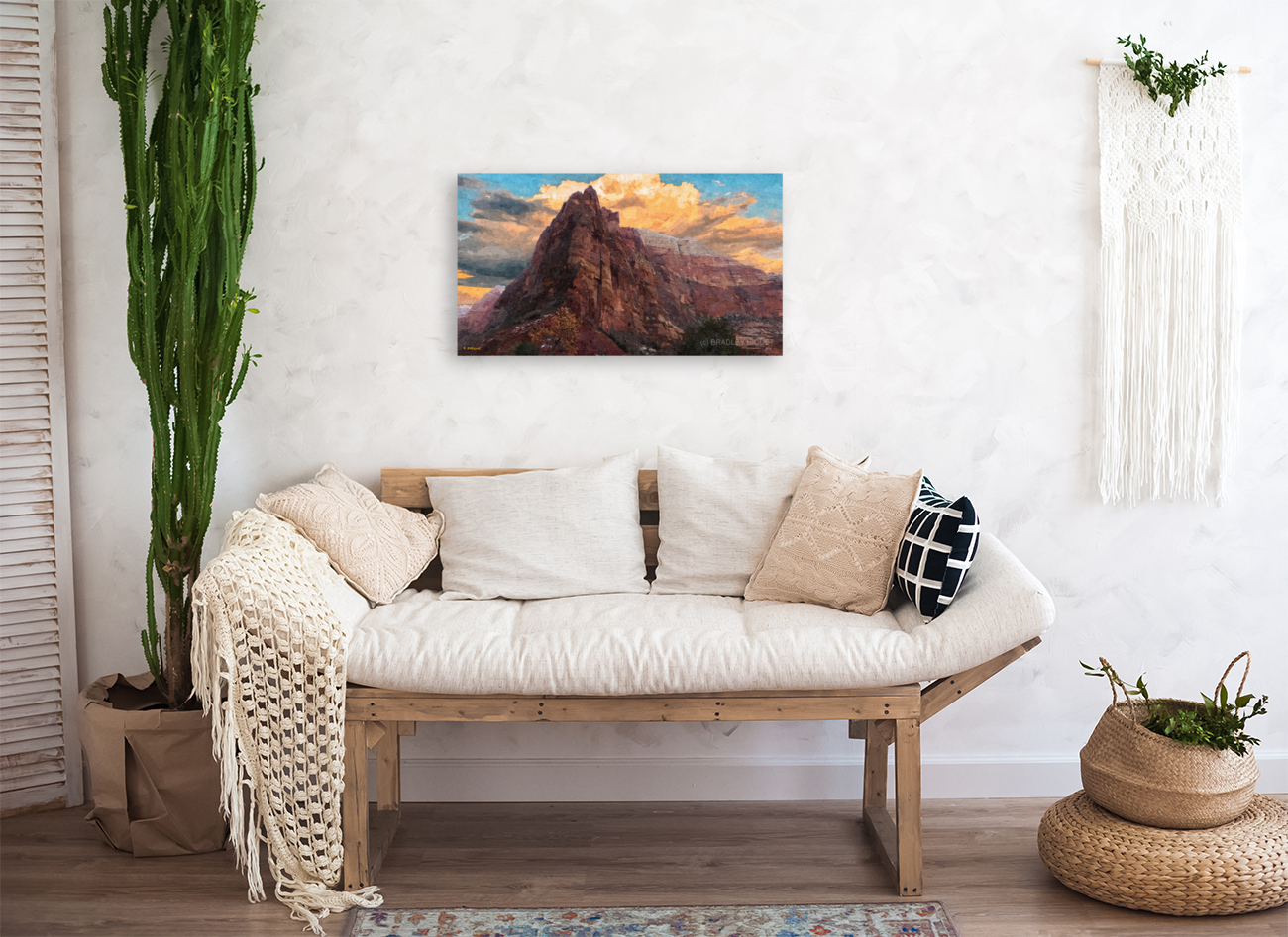 Mountain Clouds Art