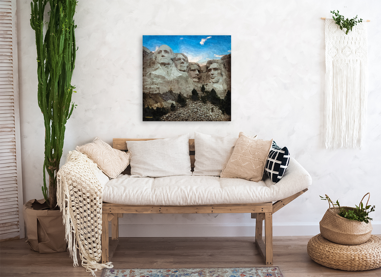 Mt Rushmore Art