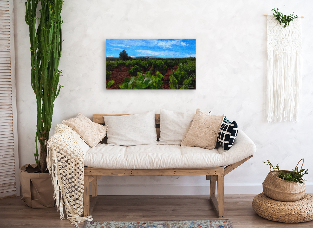French Vinyard Art