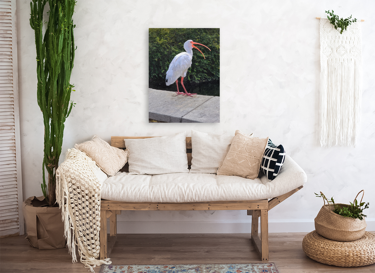 White Ibis Art