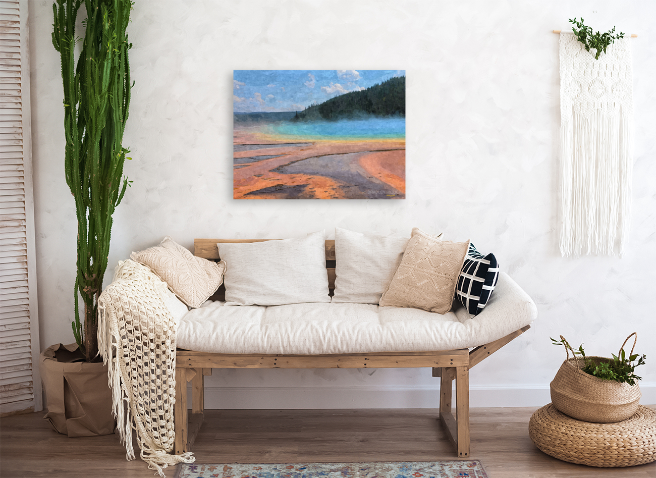 Grand Prismatic Ground View Art