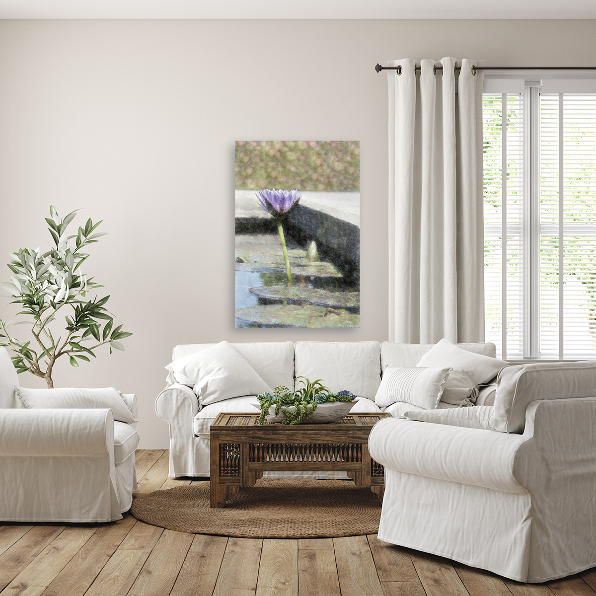 Water Lily Art