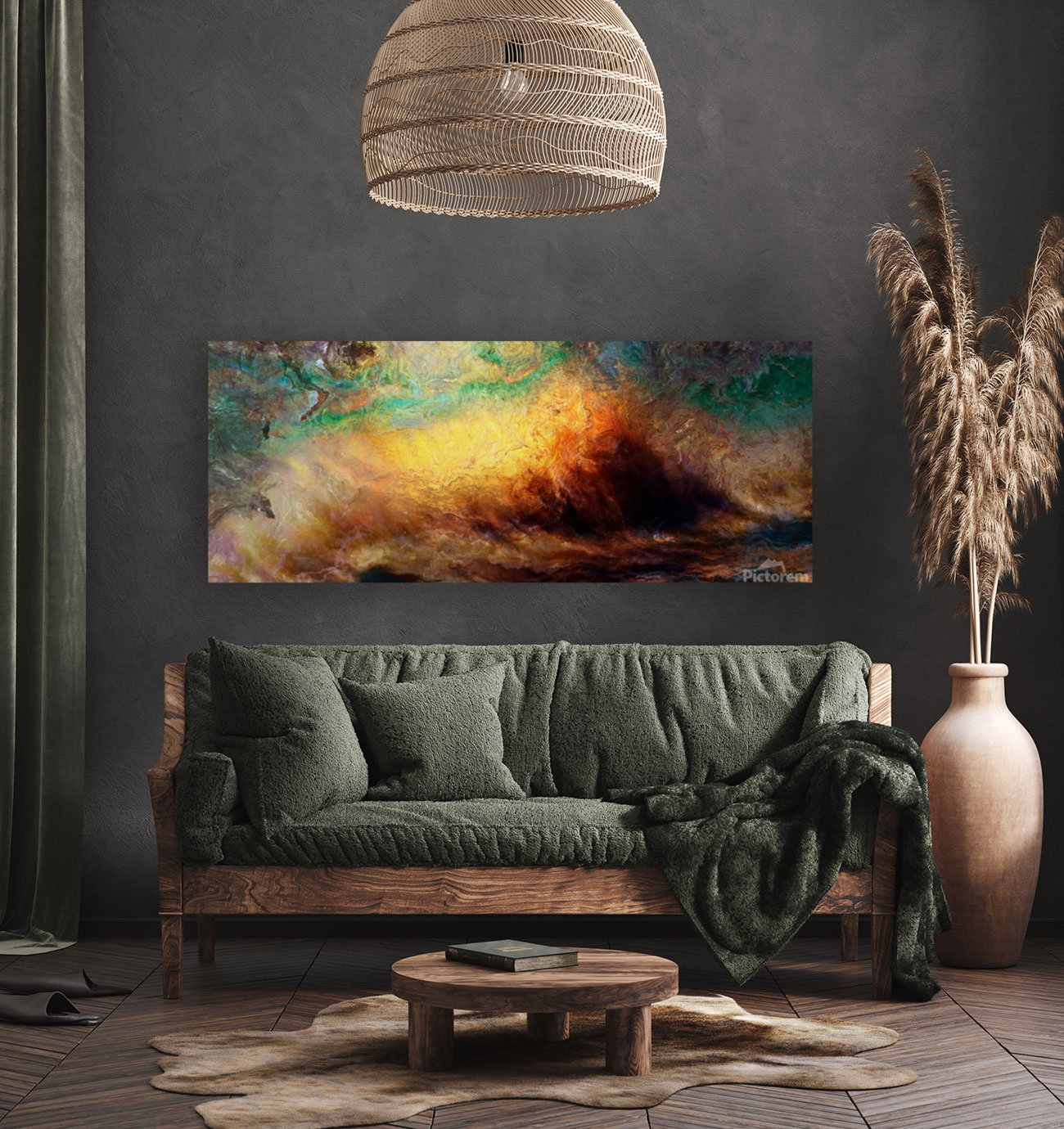 Arrival - Abstract Art Art