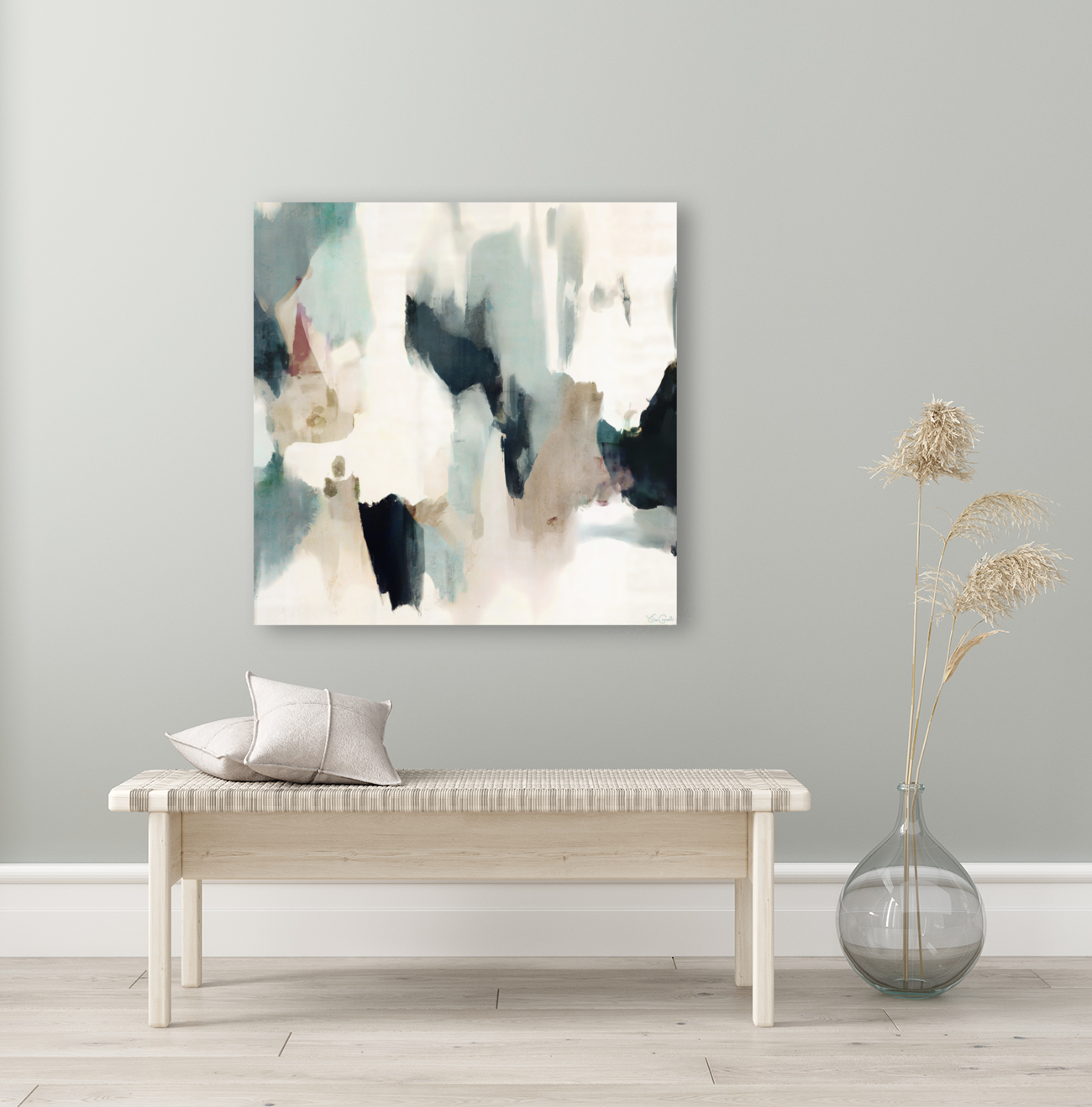 On The Rocks - Abstract Art Art