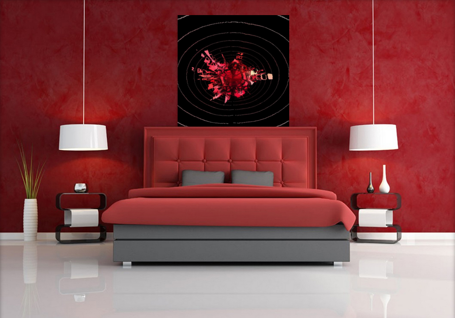 Red Drop Art