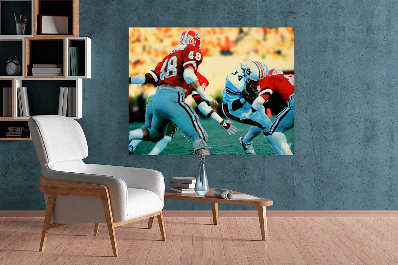 Bo Jackson Run Against Georgia Art