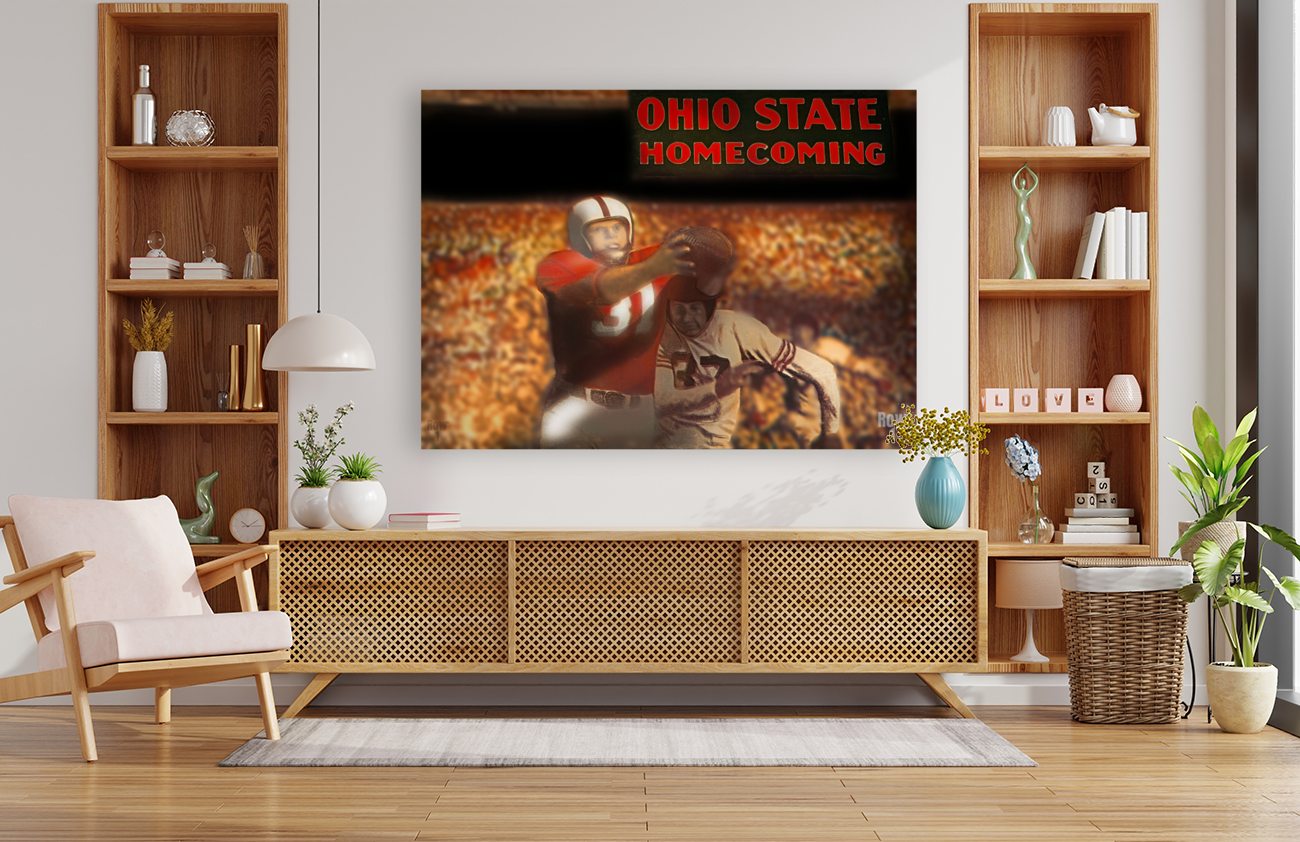 Ohio State Football Homecoming Art Art