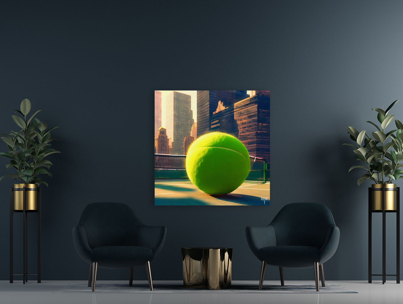 Tennis Time  Art