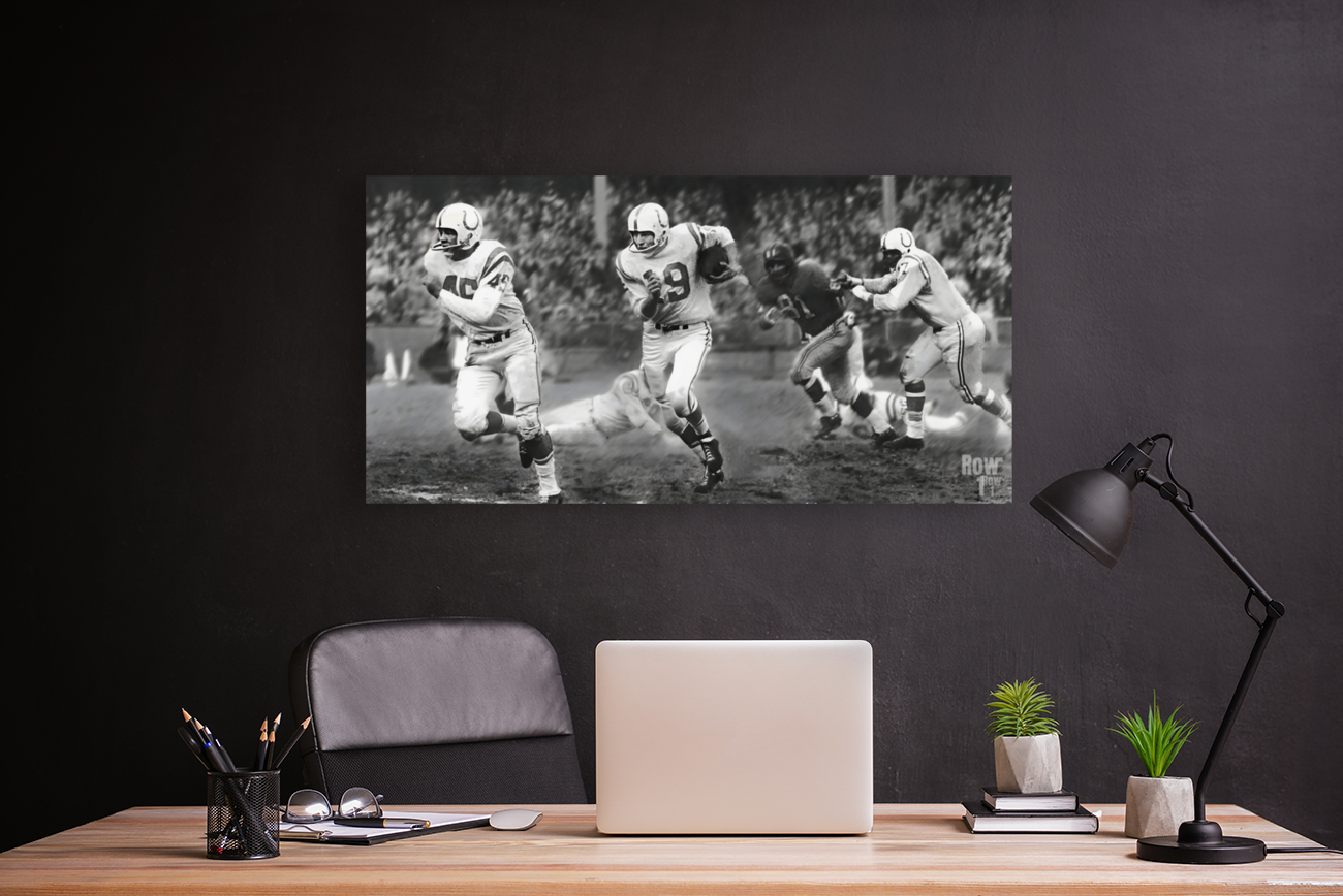 Johnny Unitas Sprint Art