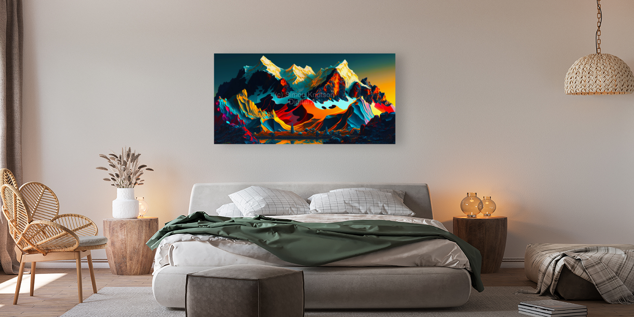 Glowing Wilderness Art