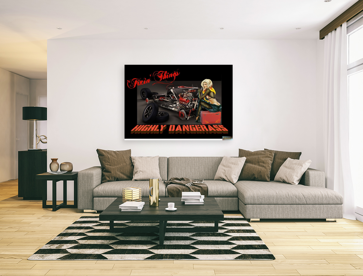 Miss Highly DAngerAss Fixin Things Art