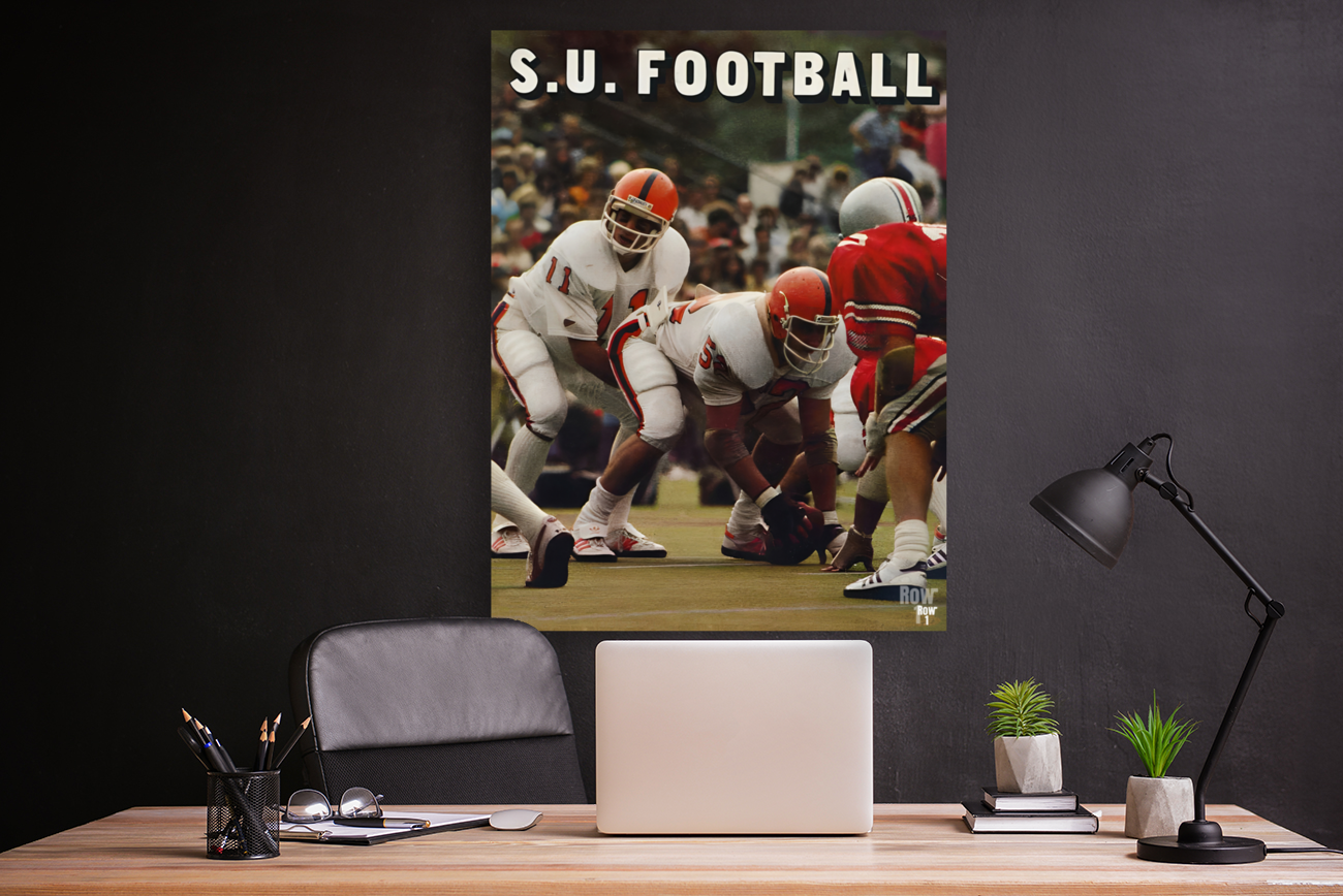 1980 Syracuse Football Art Art